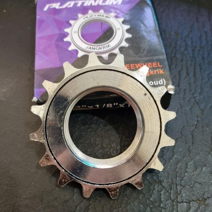 "Jual Produk Freewheel jangkrik bmx fixie 16T jangkrik krome ''