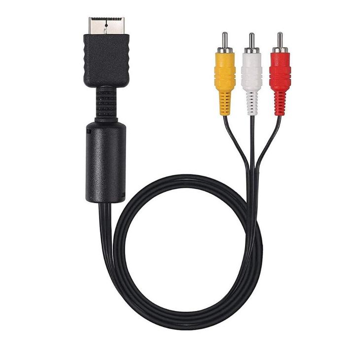 AV Cable for PS3 PS2 PS1 PlayStation Console Audio Video Extend Cord Game Player to LCD Monitor TV R