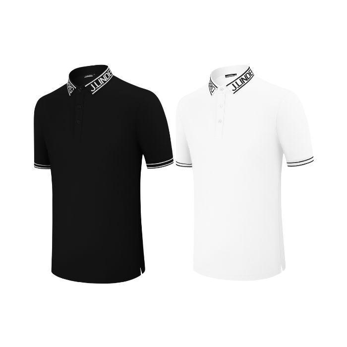 PREMIUM Baju Polo Shirt Golf Pria Kaos Kerah Golf Polyester JL Script