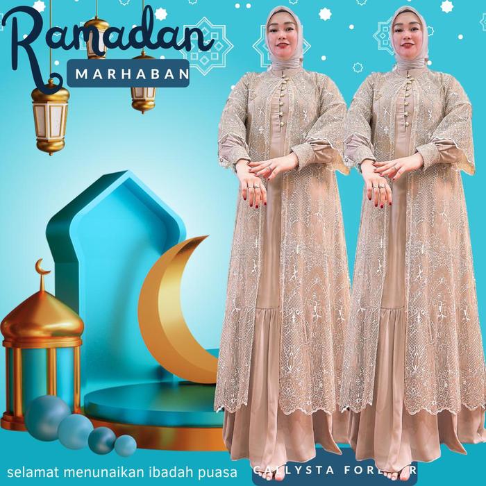 Dress Karaeng  Baru Xanax Edisi Lebaran Wanita