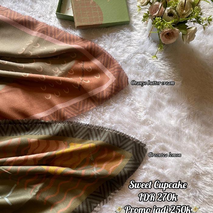 Promo hijab deenay X nadjani sweet cupcake original