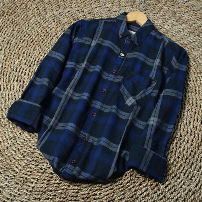 KEMEJA FLANEL LENGAN PANJANG PRIA PREMIUM QUALITY EXCLUSIVE QQ11