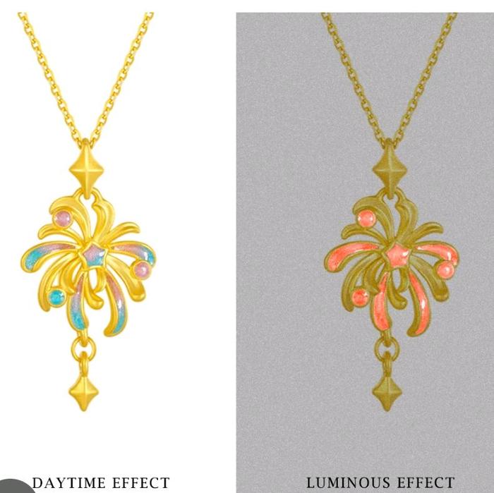 Pendant glowing in the dark CTS hk