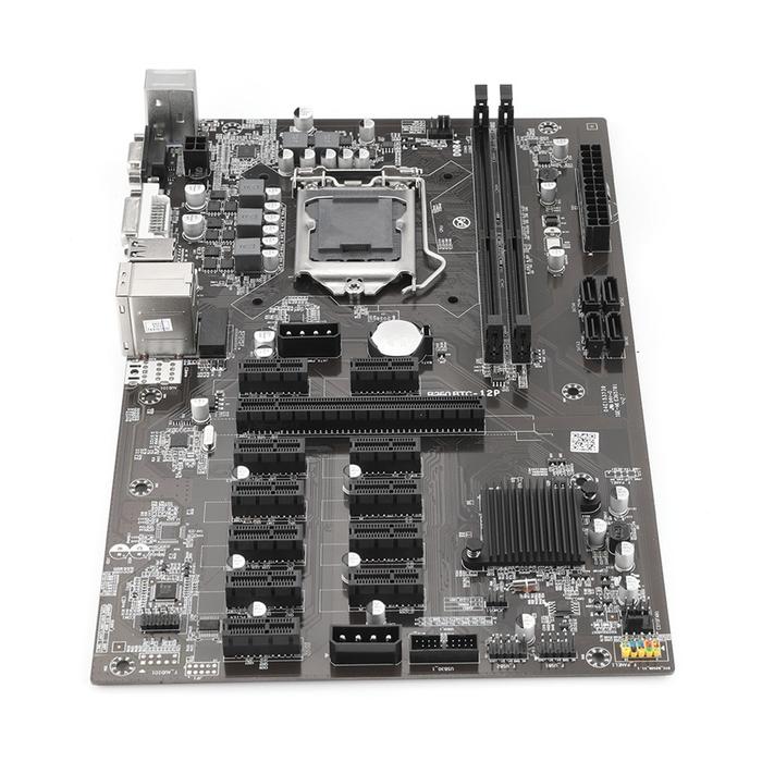 B250-BTC Penambang Motherboard LGA 1151 DDR4 Memori 12 X PCI-E 16X