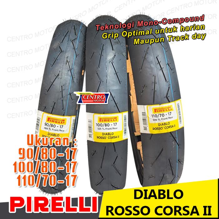 Pirelli Diablo Rosso Corsa II. Ban Racing soft compound ring 17