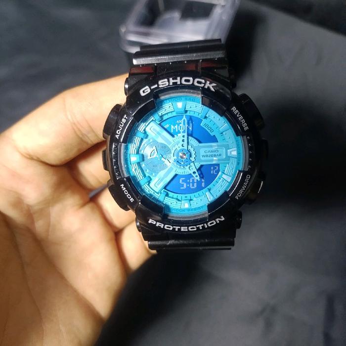 Jam Tangan G-Shock 5146 GA-110B-1A2 Black Preloved Good Condition 100% ORIGINAL
