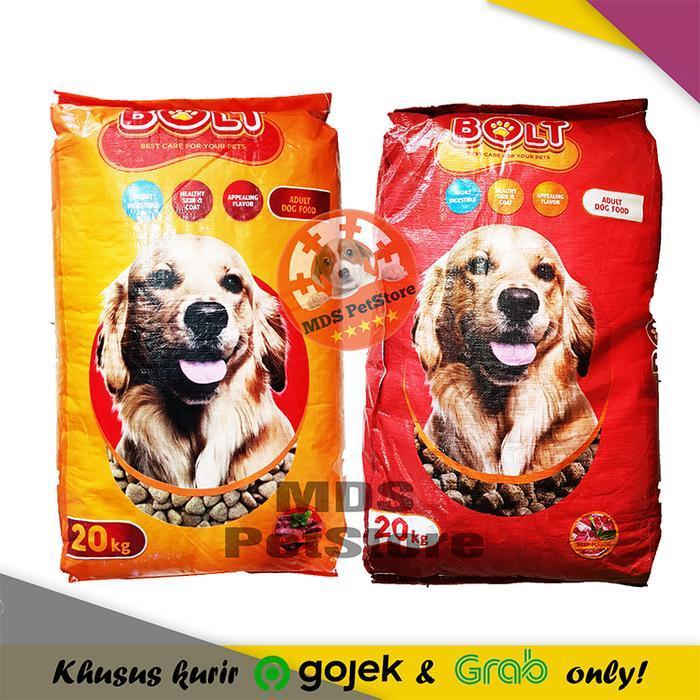 Bolt Dog Beef 20 Kg | Makanan Anjing Murah 20Kg