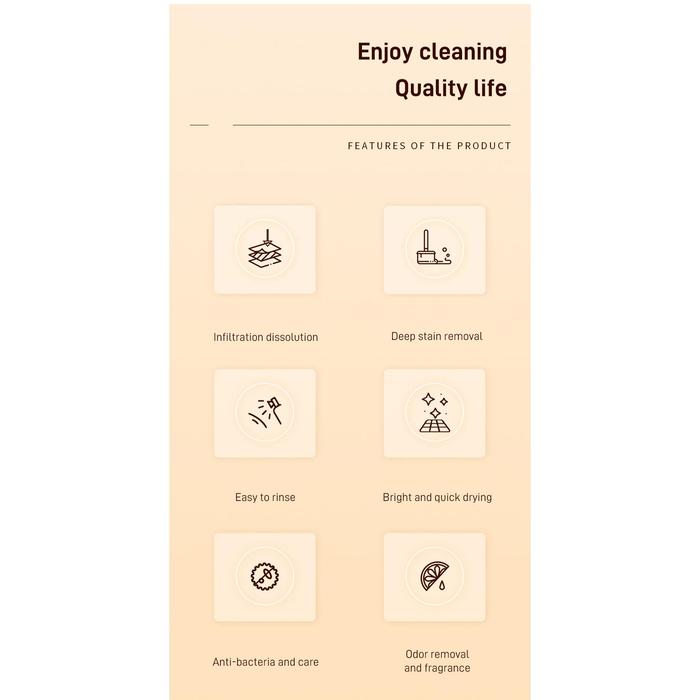 200ML Strong  Floor Cleaner Wood Floor Cleaner Remover Polishing