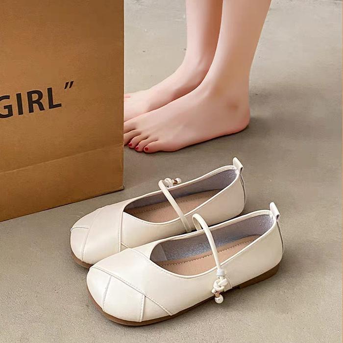 LVR Siyoon FREE BOX Flatshoes Wanita Slip On Sepatu Tali Wanita Fashion Korea TG2119