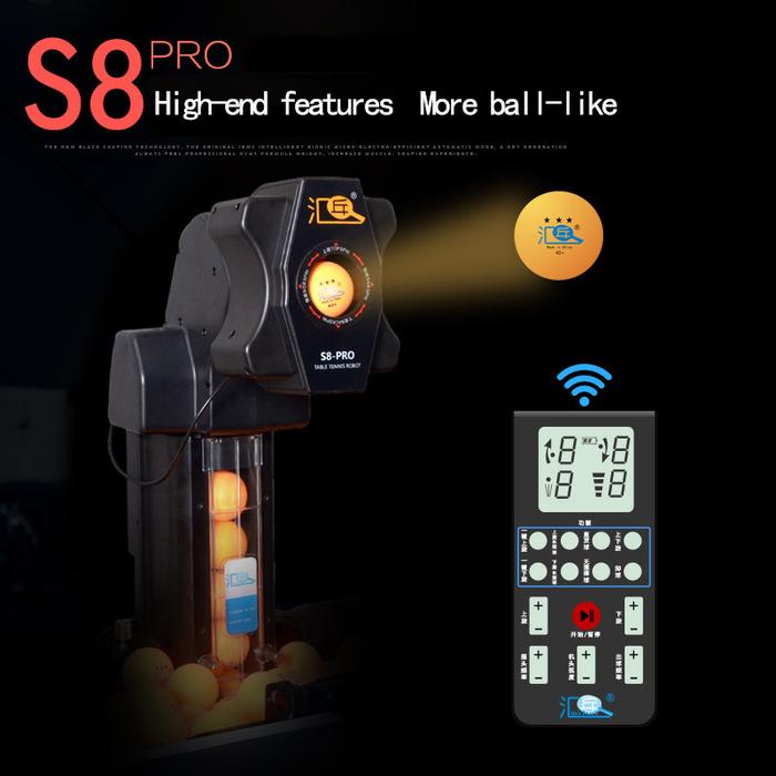Terlaris, HUIPANG S8-PRO Robot Tenis Meja/Mesin Merakit Barang Mudah