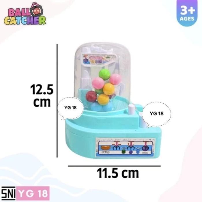 MAINAN MESIN CAPIT MINI BOLA / BALL CATCHER FUNNY