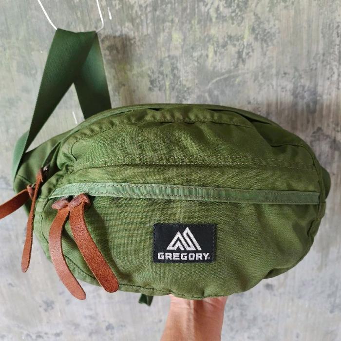 tas cb outdoor GREGORY rugged wb gede army cordura kulit Selempang Pria