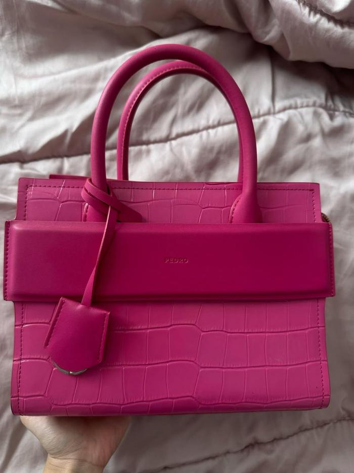 Pedro Bag Pink Fuchsia Tas Wanita Fashionable Elegan Kualitas Premium