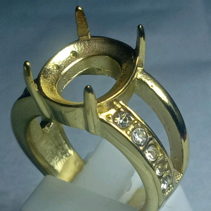 Titanium Lawas warna gold cewe 23k