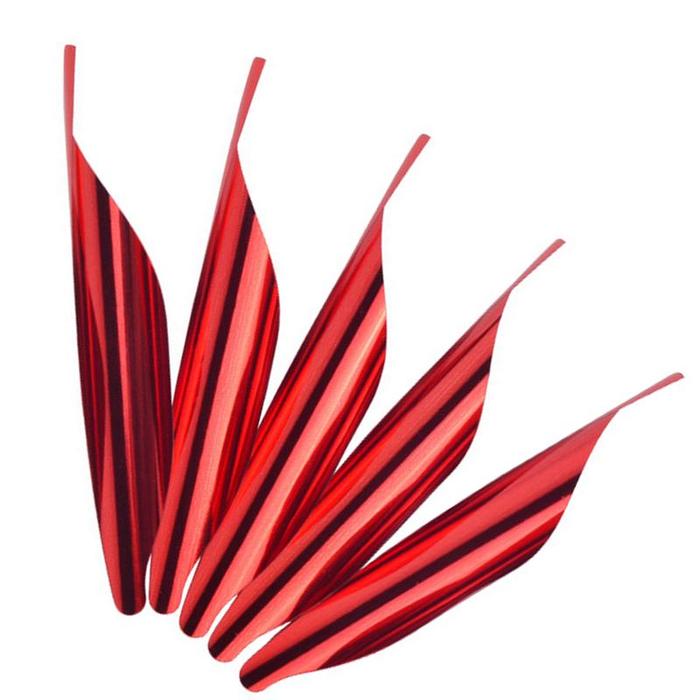 Spin Wing Vanes Right-Wing Feather 50pcs Spin Vanes Spiral