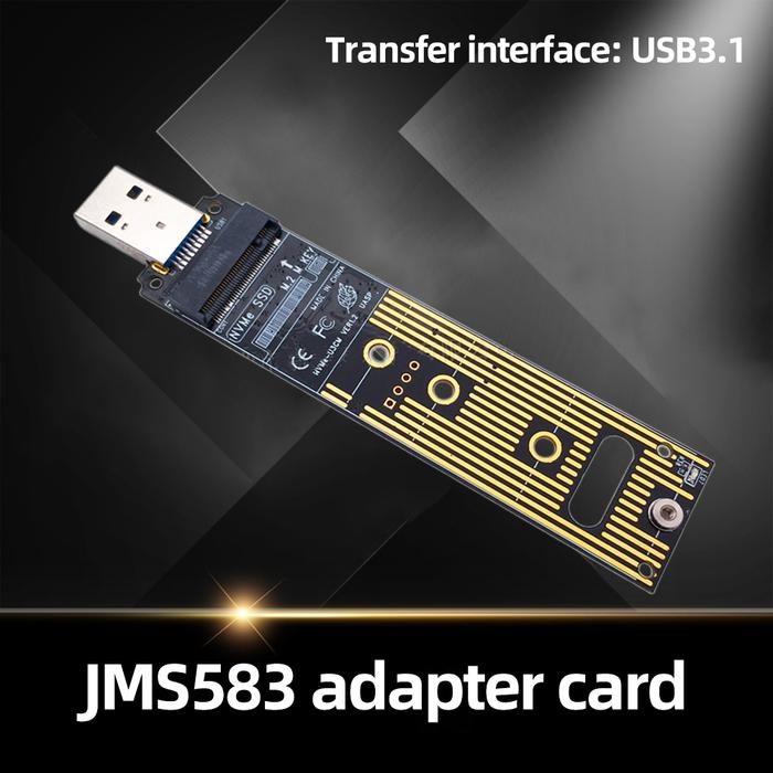 M.2 NVME USB 3.1 Adapter 10Gpbs M.2 NVME To USB Card Reader M.2 NVME