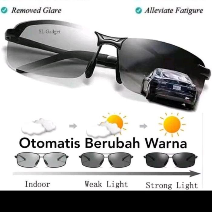 kacamata polarized photocromic ikan pasir