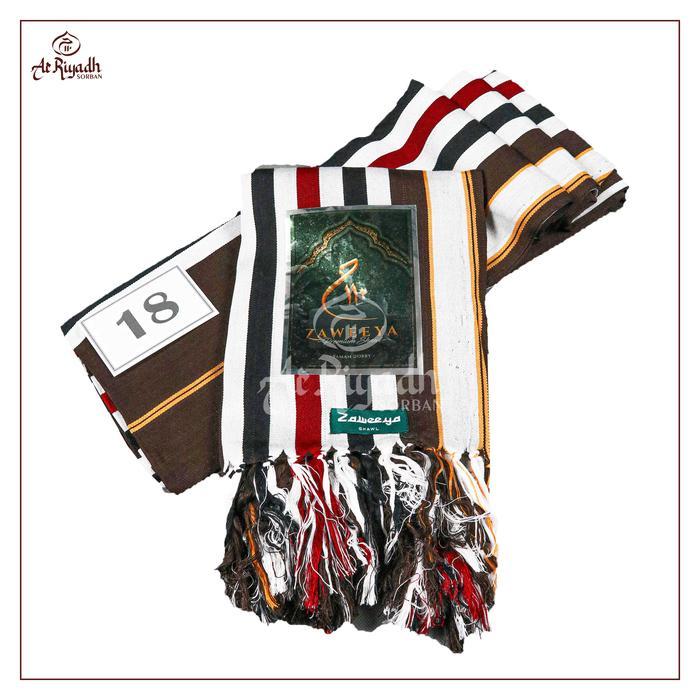 Sorban Solo Zaweeya Motif Yaman Dobby Premium Promo !