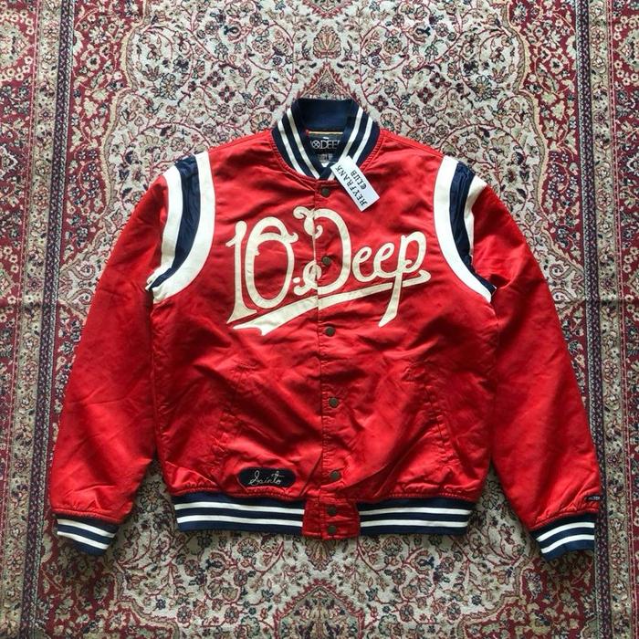 Jaket 10deep varsity jacket  vintage varsity jacket H663
