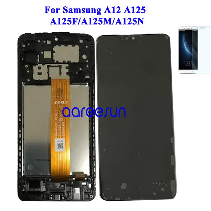 LCD Screen Original For Samsung A12 LCD A125 lcd For Samsung A12