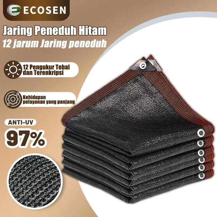 ECOSEN Jaring peneduh 14 Rajutan Tahan Air Menebal paranet  paranet paranet anti uv dan hujan  jarin