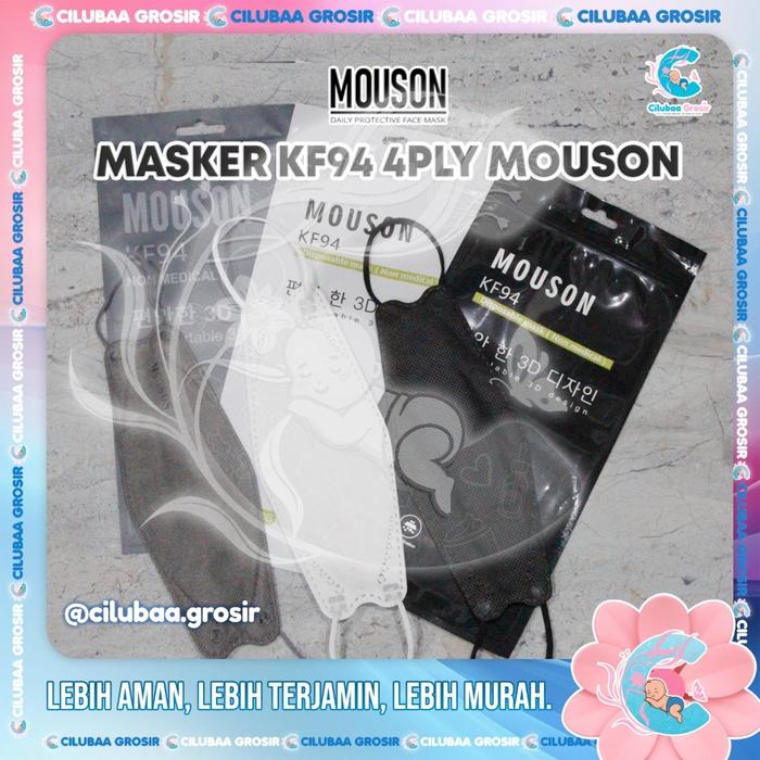 Masker KF94 4Ply EVO 3D Proctection Mouson isi 10Pcs I Masker KF94 Mouson