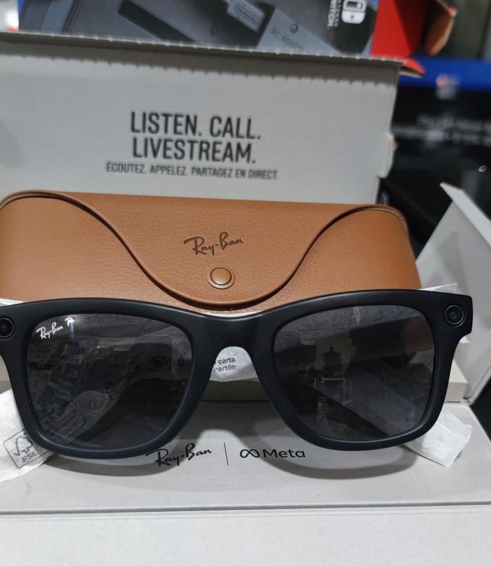 Rayban Meta Wayfarer Matte Black Gen 1 Used Like NEW Only 5 times used, Bekas, hanya pakai 5 kali