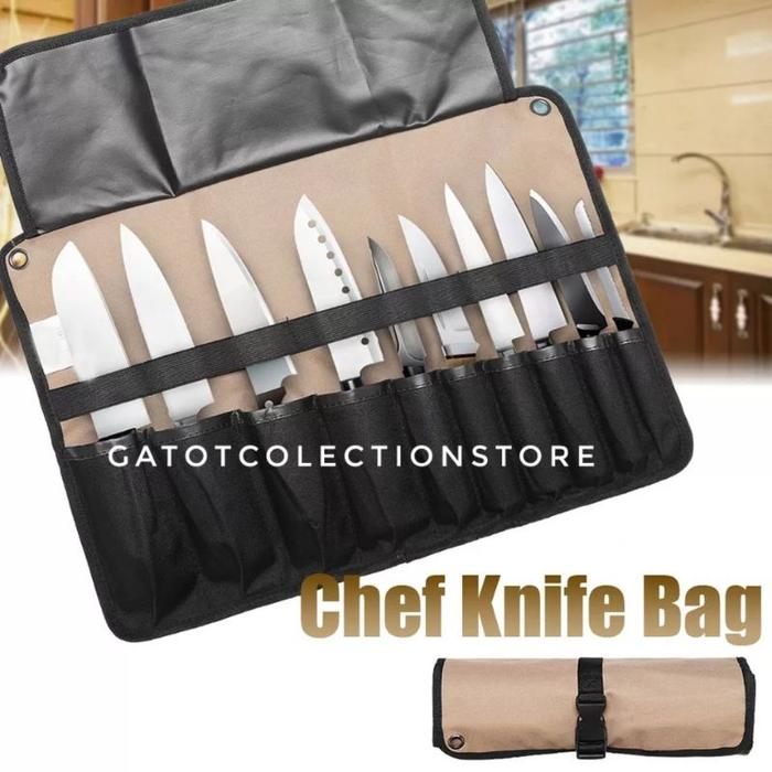 READY Tas Tempat Penyimpanan Pisau Set Tas Pisau Dapur