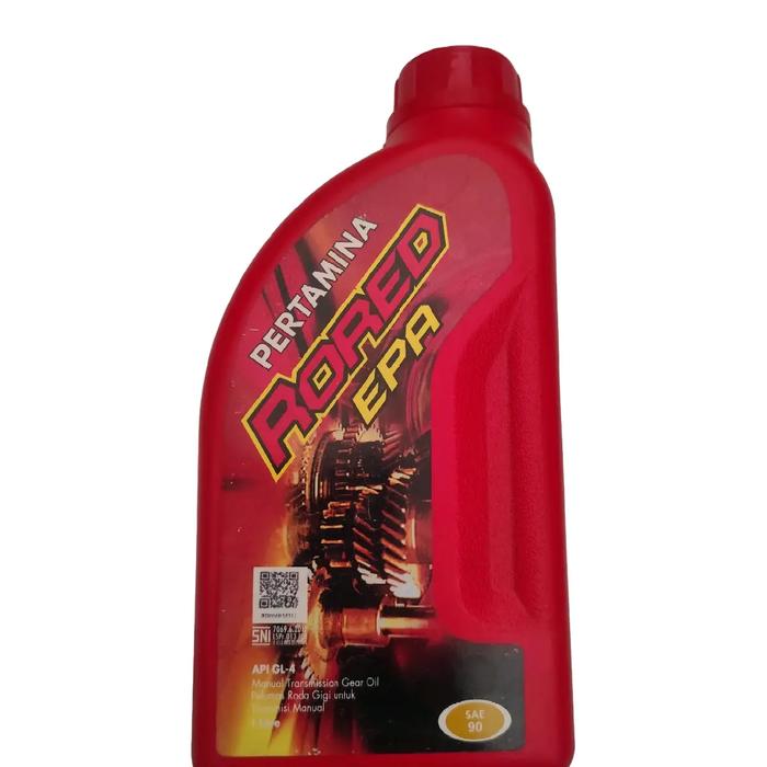OLI GARDAN TRANSMISI MANUAL RORED EPA  SAE 90 API GL-4 1 LITER ORIGINAL PERTAMINA