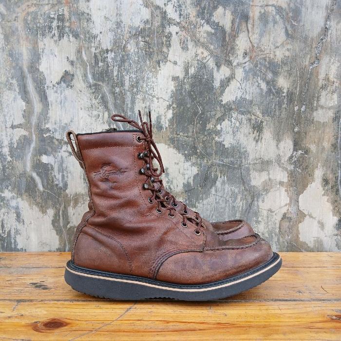 fin & feather moctoe boot model seperti redwing 214 not thorogood