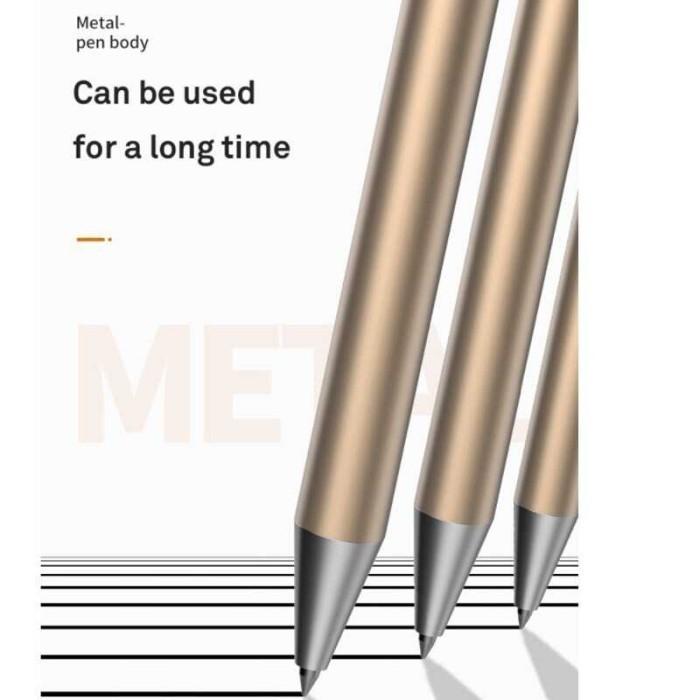 Grso Pulpen Gel Tanda Tangan Metal Roller Ballpoint 0.5Mm 1 Pcs S98C9I