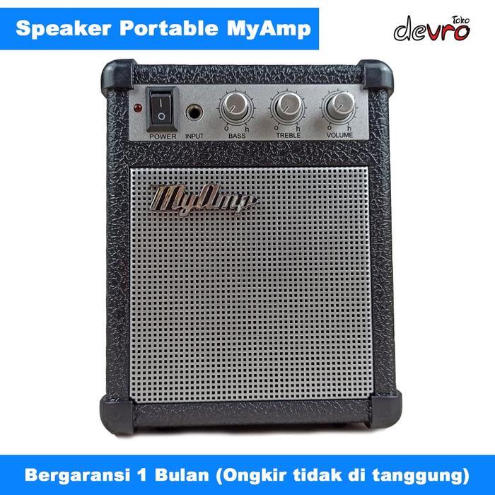 MyAmp Classic Amplifier Portable Speaker - Speaker Portable - Speaker Unik