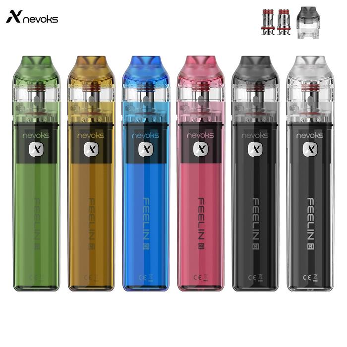 Nevoks Feelin C1 Kit Pod Asli dengan Baterai 1000MAh 2.8Ml Kartrid