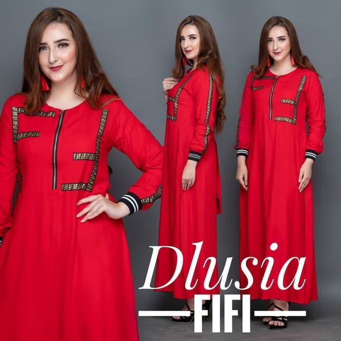 Daster Arab Fifi By Dlusia Original /Baju Wanita / Baju Tidur