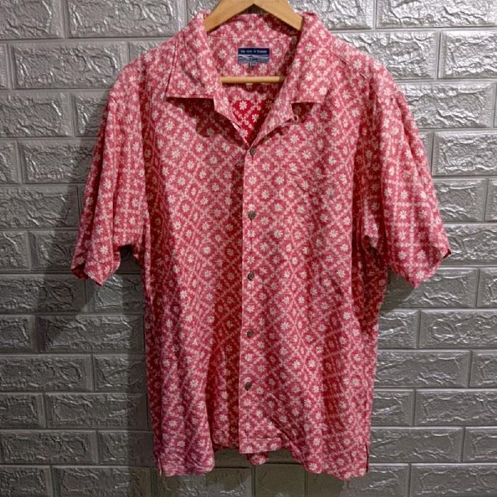 kemeja hawai uniqlo size XL second