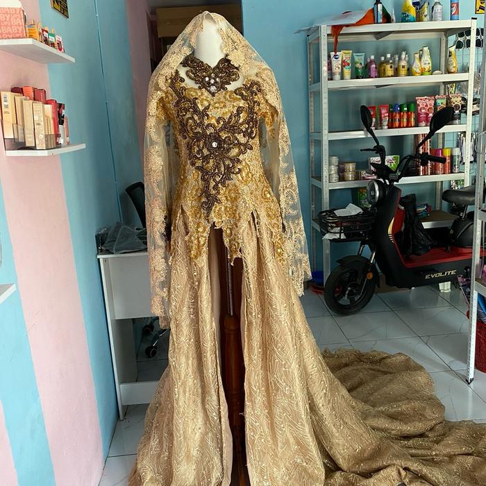 Kebaya Pengantin ( khusus sewa ) Gaun