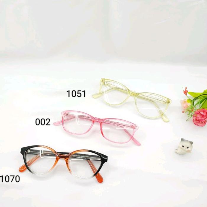 frame kacamata fashionable Italy design transparan model terbaru