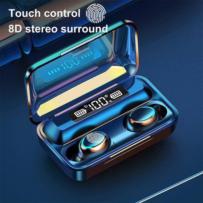 F9 Wireless Bluetooth Headsets TWS Bluetooth Earphones 5.1 Stereo