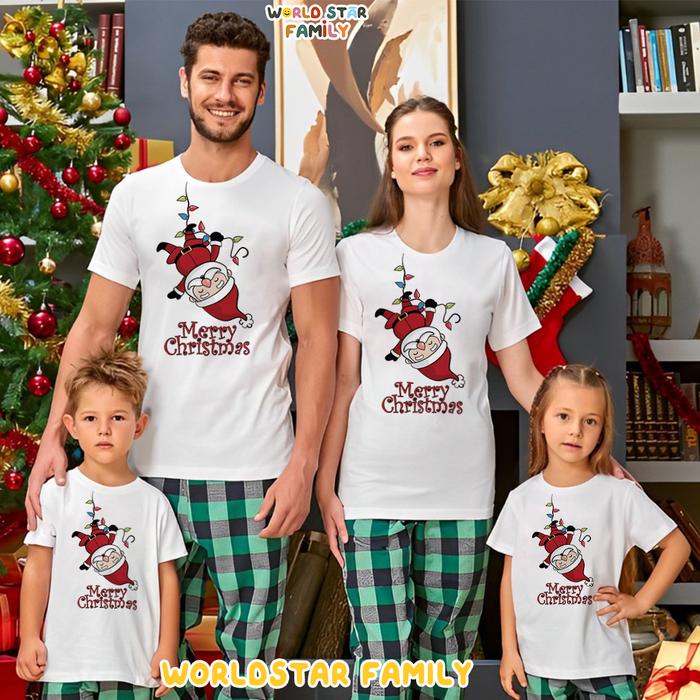WSF BAJU NATAL KELUARGA KAOS NATAL KAOS NATAL KELUARGA BAJU NATAL WANITA BAJU NATAL ANAK KAOS MERRY 