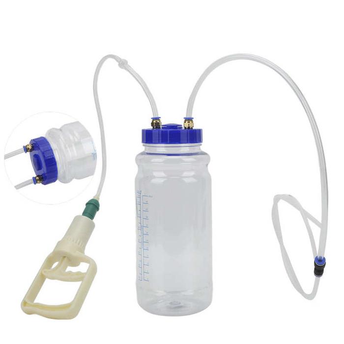 Manual Oil Suction Pump 2L Portable Universal Oil Change Artifact for