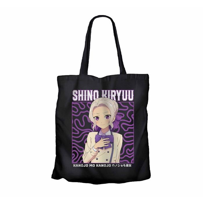 Tote bag infinite anime SHINO KIRYUU - KANOJO MO KANOJO material canvas