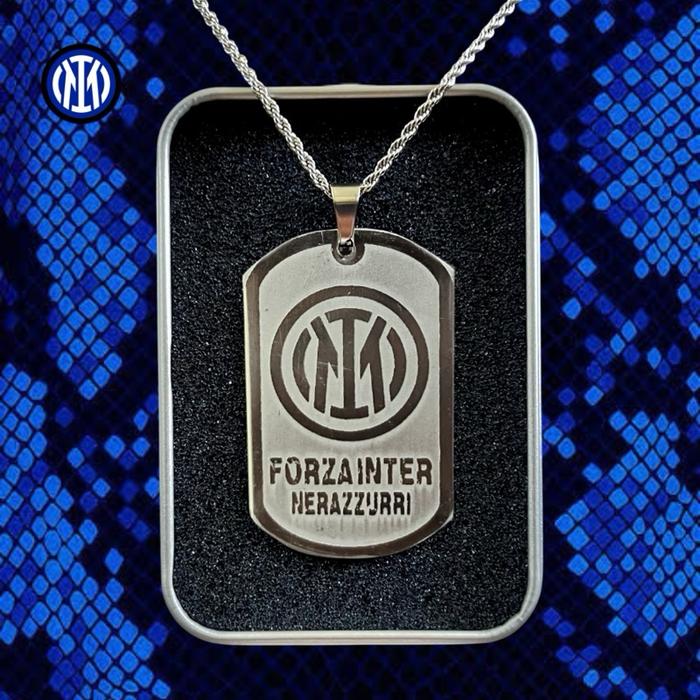 Kalung Inter Milan / kalung bola Inter / aksesoris Inter milan / Internazionale milano Elegan Hadiah