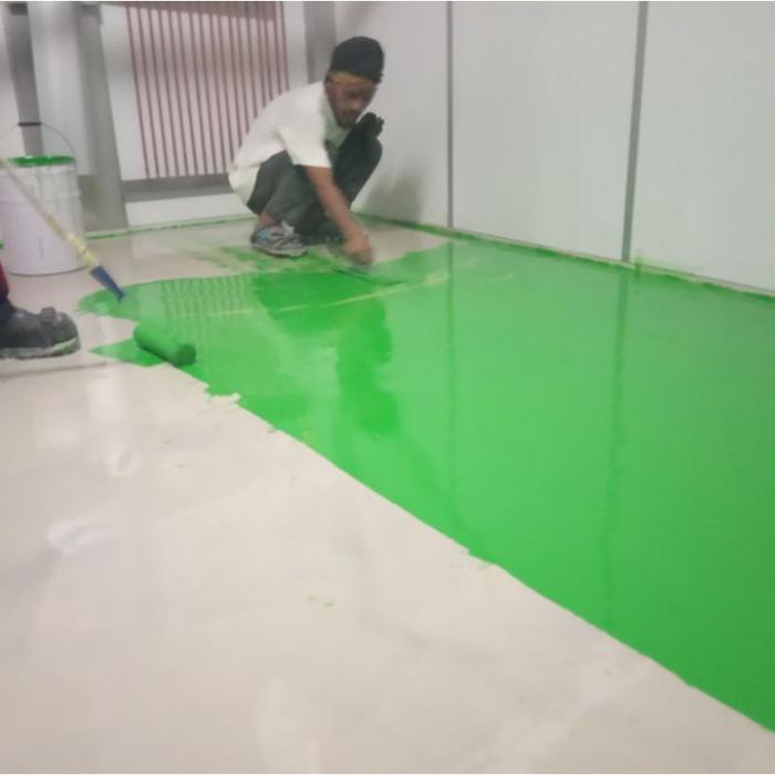cat epoxy lantai-epoxy self leveling untuk lapisan finish atau topcoat pada lantai rumah kantor indu