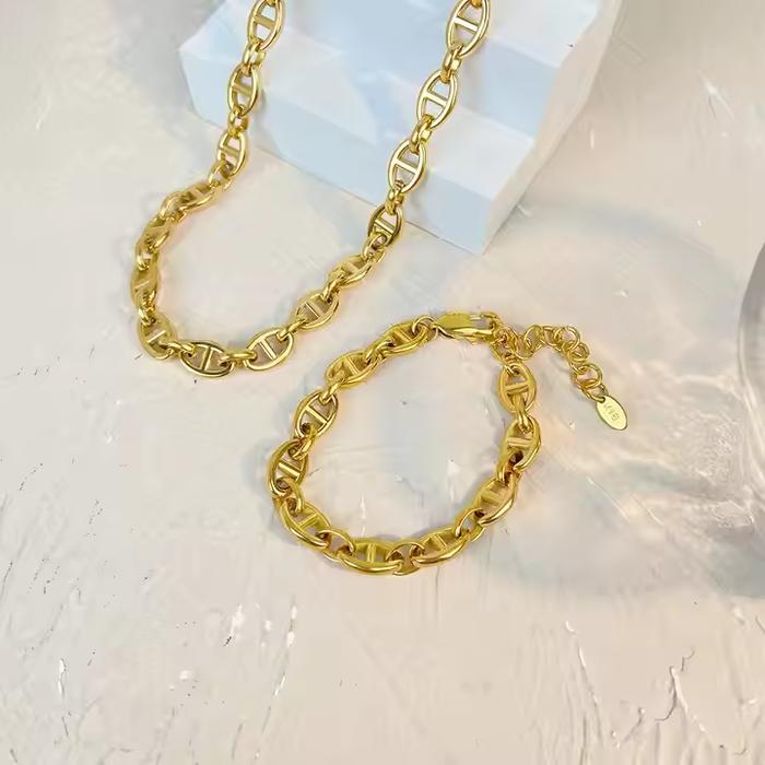 DIAMOND DREAMS - Gelang Emas Anti Luntur Wanita Remaja Perhiasan Emas Anti Luntur