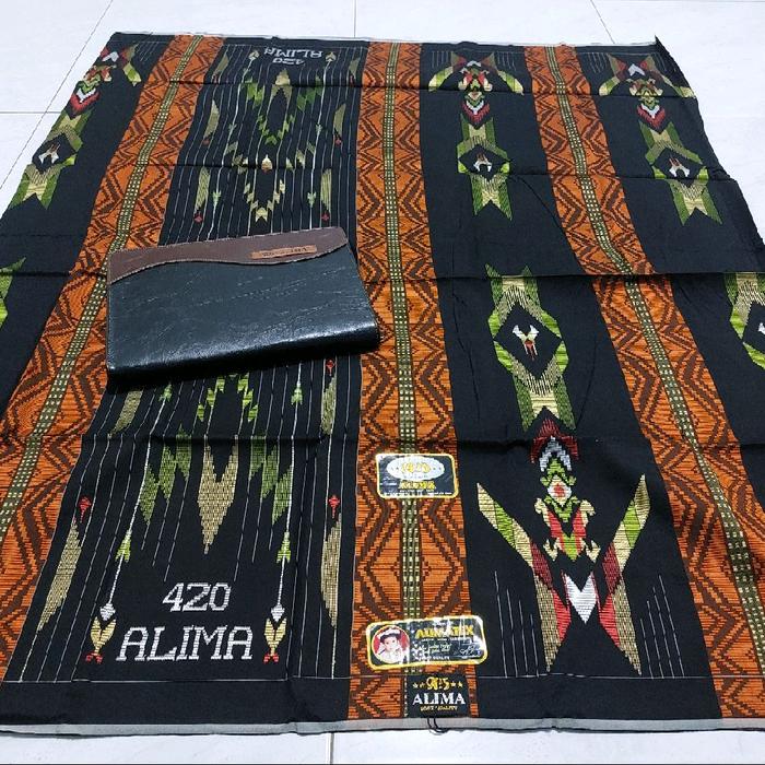 Sarung Alima 420 songket bahan fs
