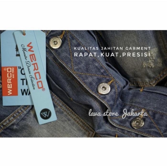 Jaket Werco original jaket jeans werco jacket werco denim