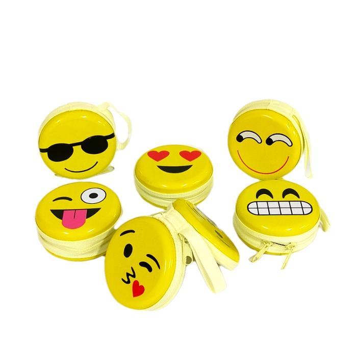 NEW Dompet Koin Bulat / Coin Bag Smile / MSP C2-5 / 1 pc