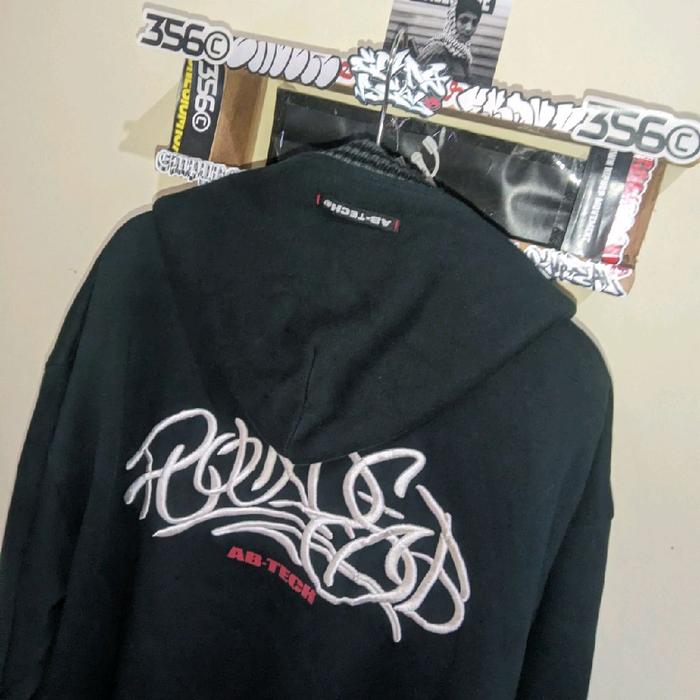 JAKET ZIPPER AB-TECH NOT FUBU KANI SOHK JNCO