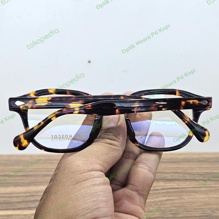 Ready Kacamata Pria Wanita Moscot Original Lemtosh Large Asianfit Tortoise Glossy Ready Ya Kak