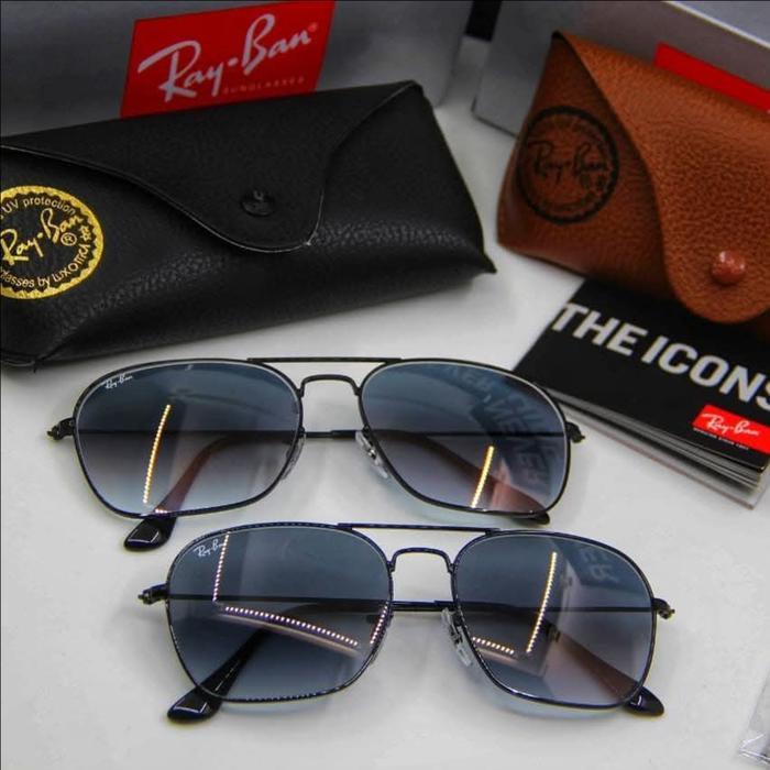 Kacamata Original Rayban RB3136 Caravan Lensa Gradasi hitam